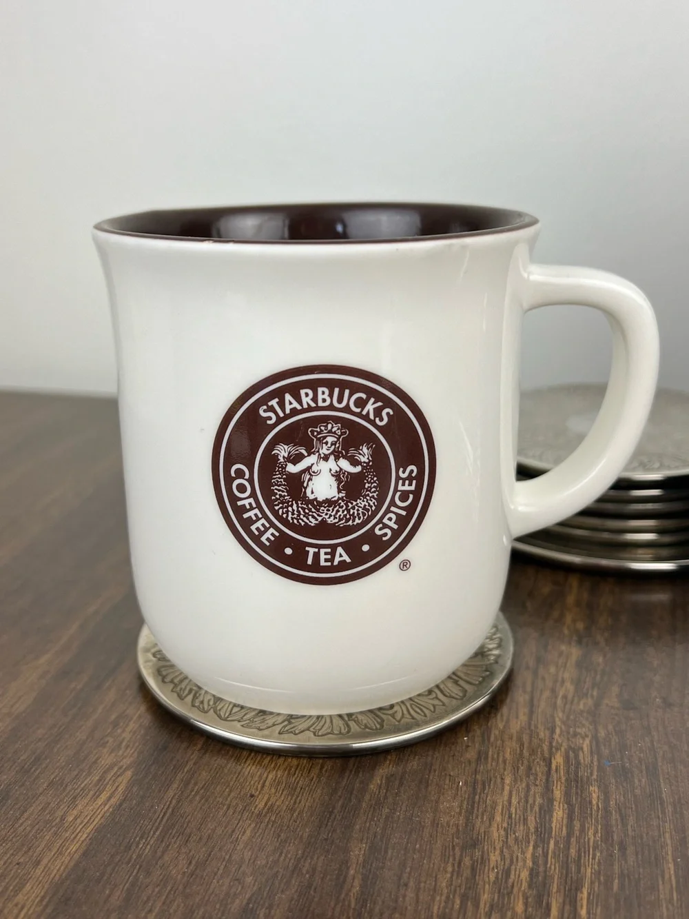 2010 Starbucks Coffee Mug Pike Place Market - Original 1971 Siren New Bone China
